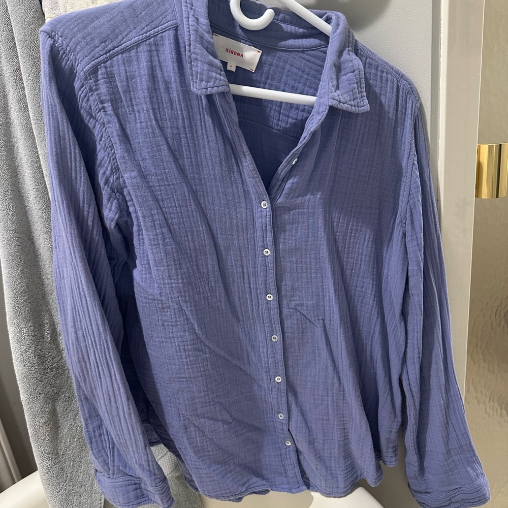 XiRENA Periwinkle Blouse